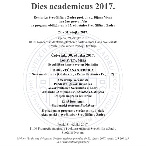 Dies academicus 2017. 
