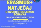 ERASMUS NATJEČAJI