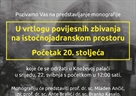 Predstavljanje monografije „U vrtlogu povijesnih zbivanja na istočnojadranskom prostoru – Početak 20. stoljeća“