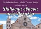 Poziv na duhovnu obnovu uoči Došašća u katedrali sv. Stošije od 25. do 27. studenoga 2019.