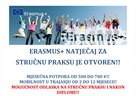 Erasmus+ natječaji za financiranje mobilnosti studenata u svrhu stručne prakse