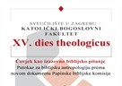 XV. dies theologicus Katoličkoga bogoslovnog fakulteta u Zagrebu