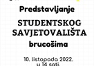 Predstavljanje rada Studentskog savjetovališta