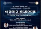 Na granici inteligencije - 21. festival znanosti